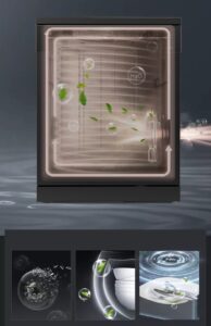 Máy rửa bát Kaff KF-S770TFTB-3