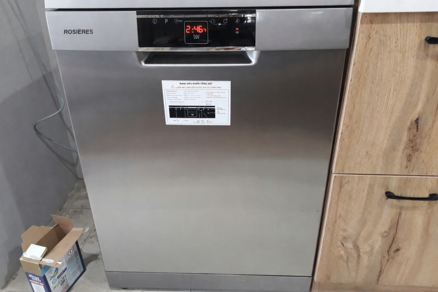 Máy rửa bát Rosieres RF3E7DX-04-1