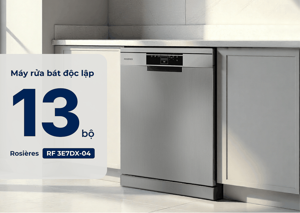 Máy rửa bát Rosieres RF3E7DX-04