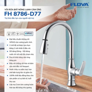 Vòi rửa bát cảm ứng Flova FH 8786-D77