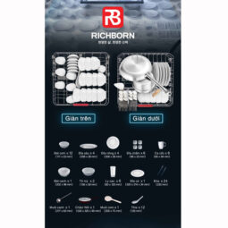 Máy rửa bát Richborn RBDG6064MQ-2