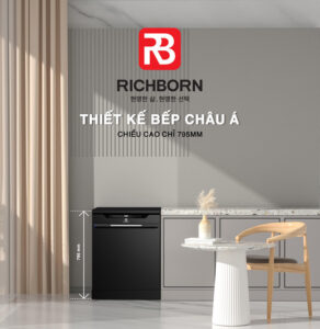 Máy rửa bát Richborn RDG6080SQB-1