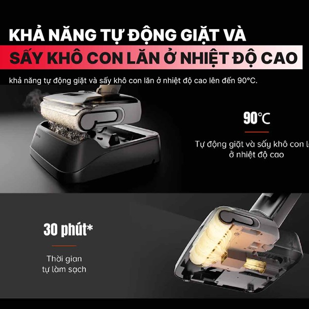 Máy hút bụi lau nhà cầm tay Roborock F25 RT-2