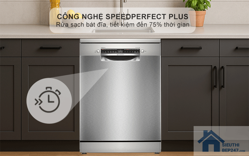 Máy rửa bát Bosch SMS6ZCI10E-2