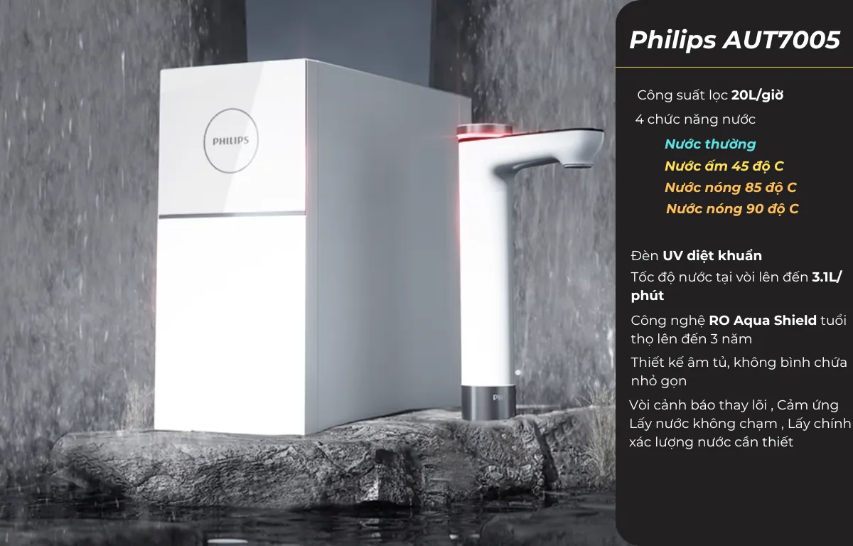 Máy lọc nước RO Philips AUT7005