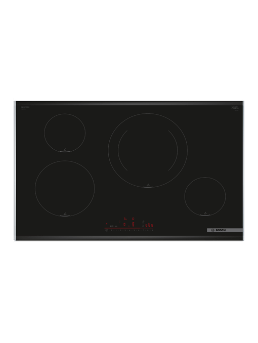 Bếp từ Bosch PIE875HC1E Serie 6 – 4 vùng nấu, 80cm, 7400W, Home Connect