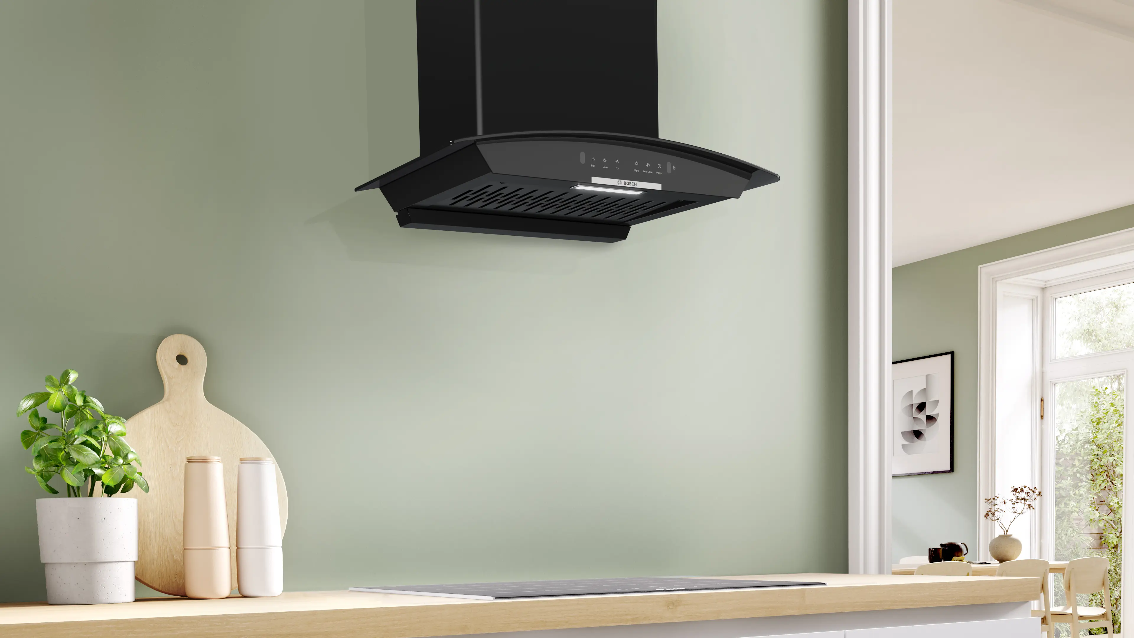 Máy hút mùi Bosch DWA68IJ60I Serie 4 60CM-1