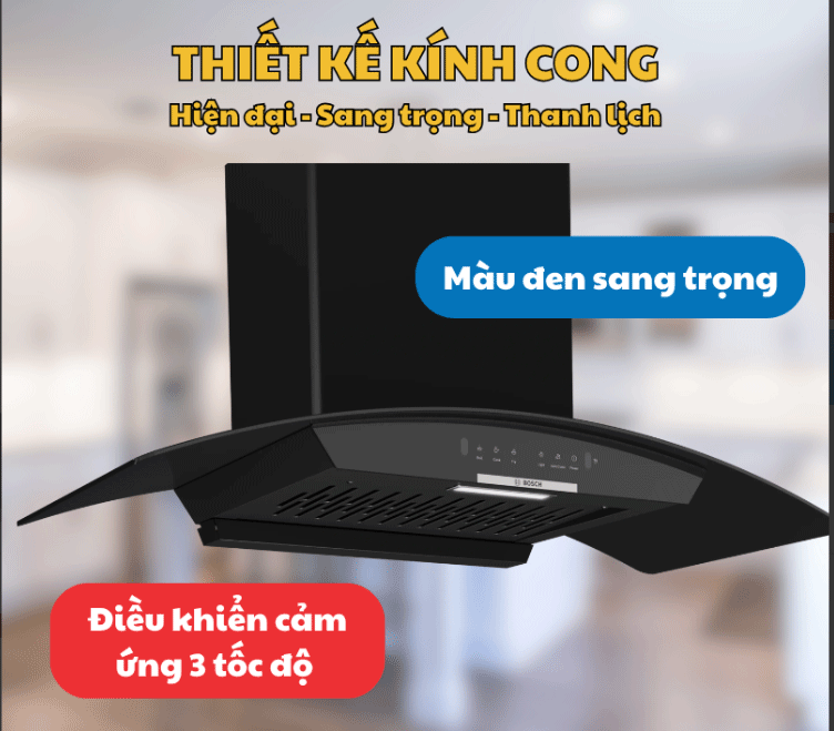 Máy hút mùi Bosch DWA98IJ60I Serie 4 90CM