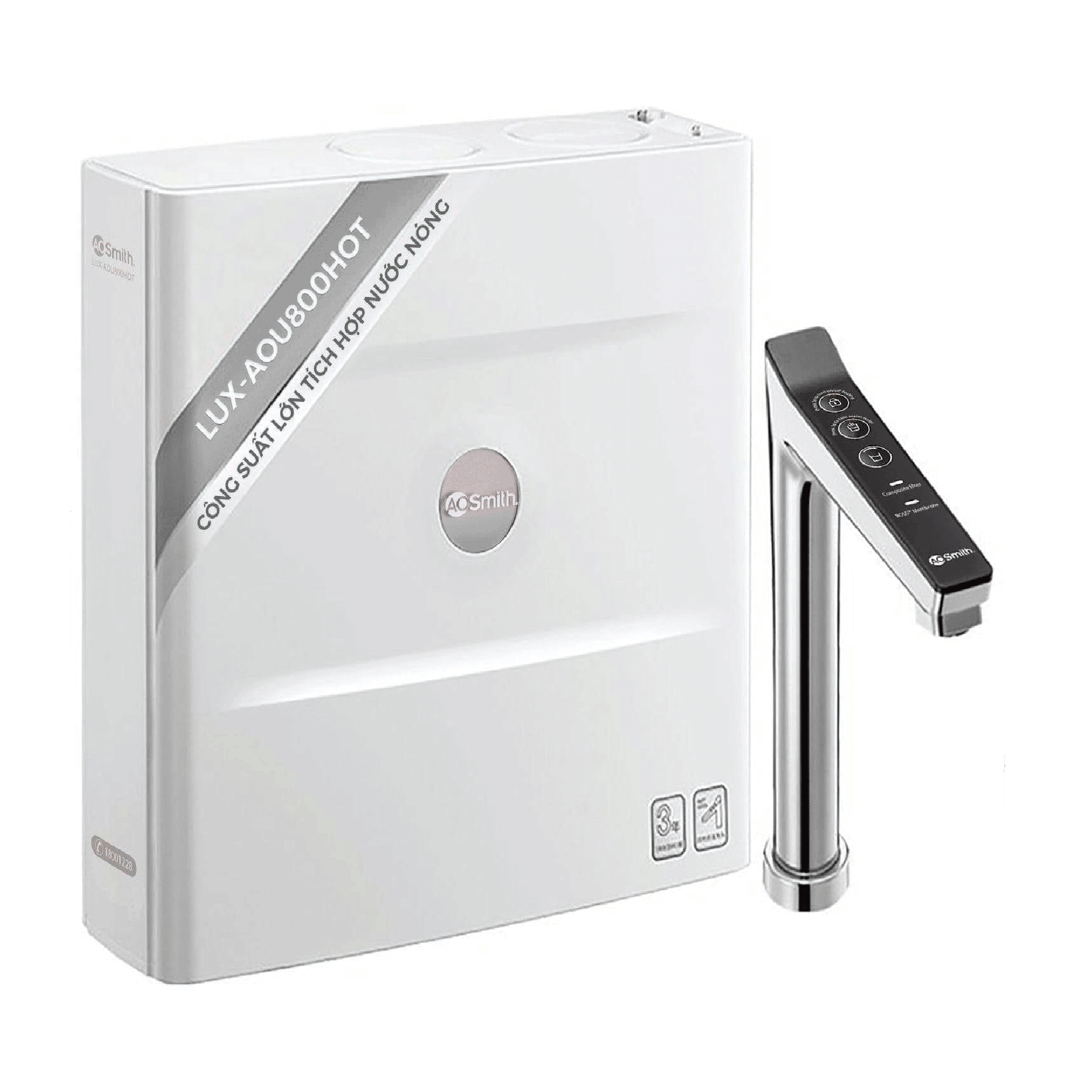 Máy lọc nước A.O. Smith LUX-AOU800HOT